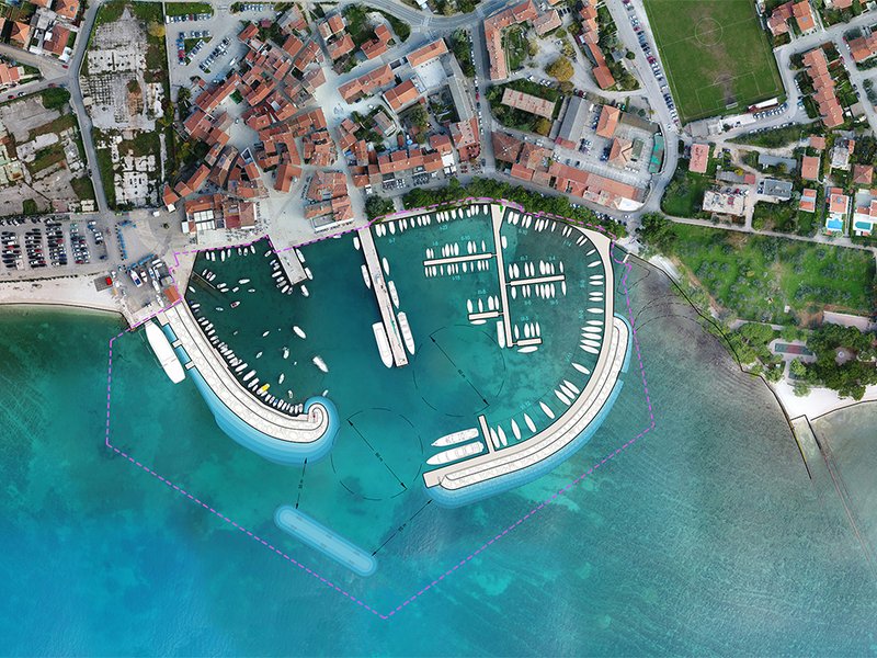 Dogradnja i uređenje luke Fažana