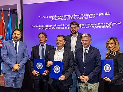 Kreće rekonstrukcija pulskog lukobrana, projekt vrijedan 28,6 milijuna eura