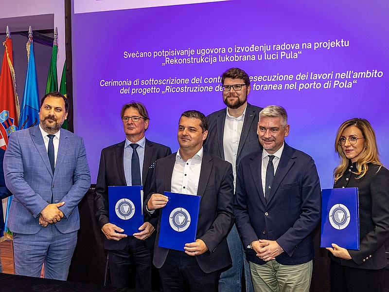 Kreće rekonstrukcija pulskog lukobrana, projekt vrijedan 28,6 milijuna eura